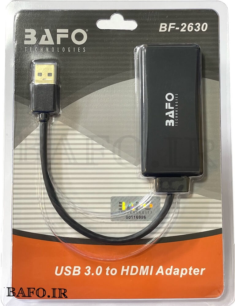 قیمت و خرید مبدل بافو usb3 TO HDMI+ sound BAFO | تبدیل یو اس بی سه به ...