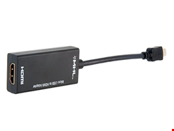 Mhl کابل اتصال موبایل و تبلت به Hdtv مبدل Micro Usb به Hdmi Mhl ام اچ ال