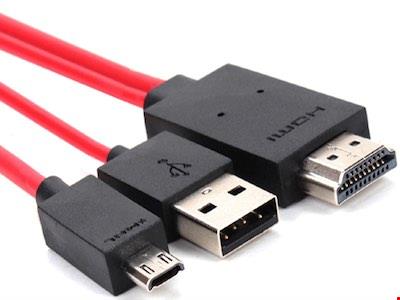 Mhl کابل اصلی اتصال گوشی های سامسونگ به تلویزیون سامسونگ