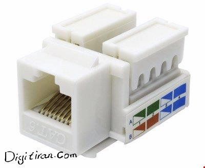 کیستون شبکه Cat 5 دیجیت ایران