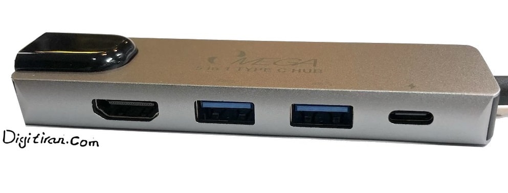 هاب 5 پورت USB-C امگا مدل OM-TC15               هاب 5 پورت امگا              بهترین هاب              هاب 5پورت                           هاب چهار پورت امگا               هاب پنج پورت تایپ سی به HDMI       هاب تایپ سی به USB 3.0       هاب TYPE C TO HDMI هاب TYPE C TO USB 3.0    هاب                      قیمت هاب 5 پورت امگا