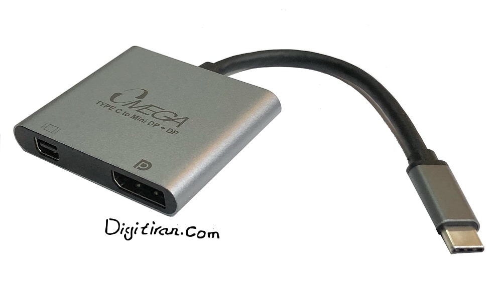 مبدل USB-C به MINI DISPLAY,DISPLAY OMEGA