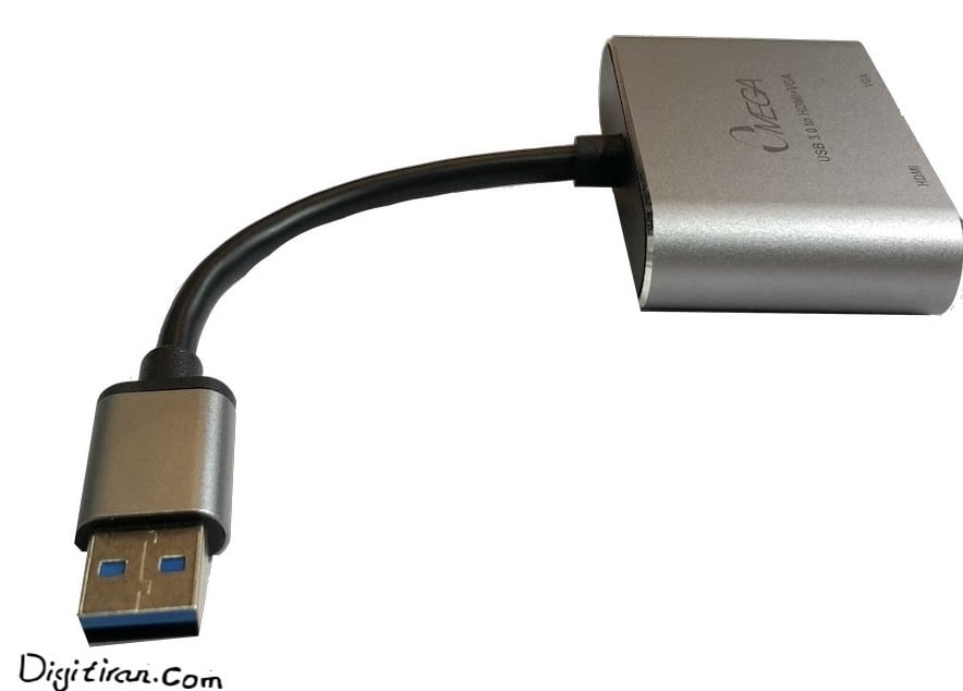 تبدیل USB3.0 به HDMI VGA امگا مدل OM-DYC41