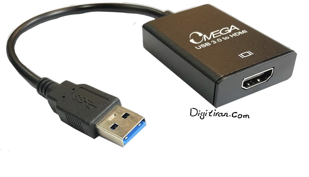 تبدیل USB 3.0 به HDMI امگا OM-UH001