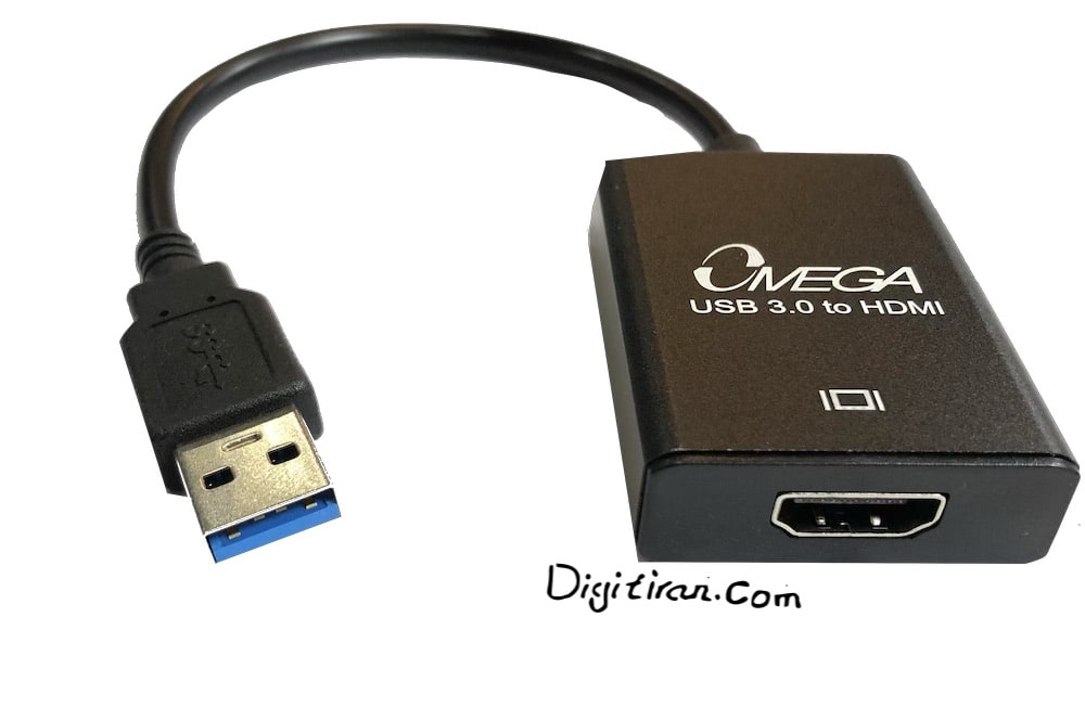  تبدیل USB3.0 به HDMI امگا مدل OM-UH001         مبدل یو اس بی سه به اچ دی ام ای امگا                 قیمت usb 3.0 to HDMI omega                بهترین مبدل یو اس بی سه به اچ دی ام ای                   تبدیلusb 3.0 به HDMI  تبدیل usb 3 به hdmi