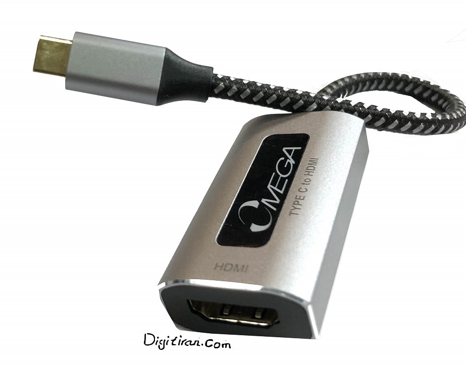  تبدیل type c to HDMI امگا CA07E          مبدل تایپ سی به اچ دی ام ای                 تبدیل type c to HDMI omega           قیمت مبدل تایپ سی به HDMI                 تبدیل type c به HDMI      مبدل type c به اچ دی ام ای