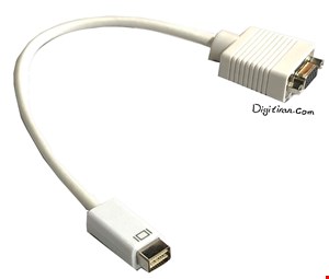 تبدیل مینی دی وی ای به وی جی ای امگا | MINI DVI to VGA Adapter OMEGA | مبدل MINI DVI به VGA امگا