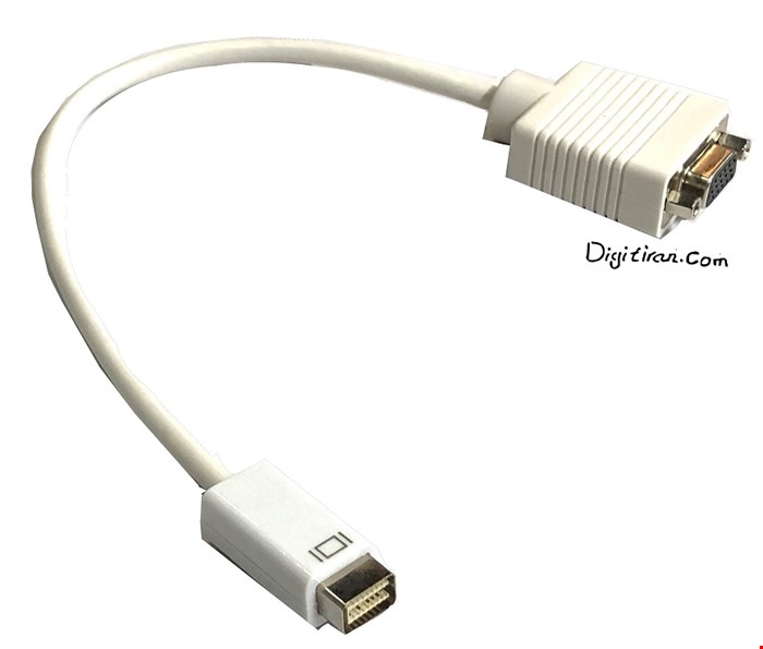 تبدیل مینی دی وی ای به وی جی ای امگا | MINI DVI to VGA Adapter OMEGA | مبدل MINI DVI به VGA امگا
