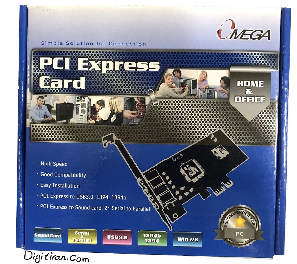 کارت PCI-e USB 3.0 دو پورت مدل NEC