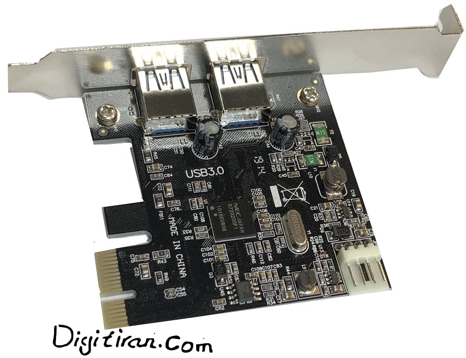 کارت PCI Express  دوپورت سریال امگا
