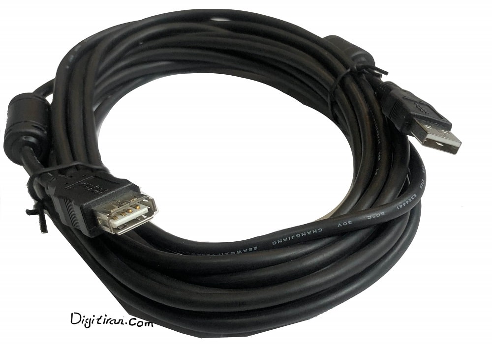 کابل افزایش طول usb2