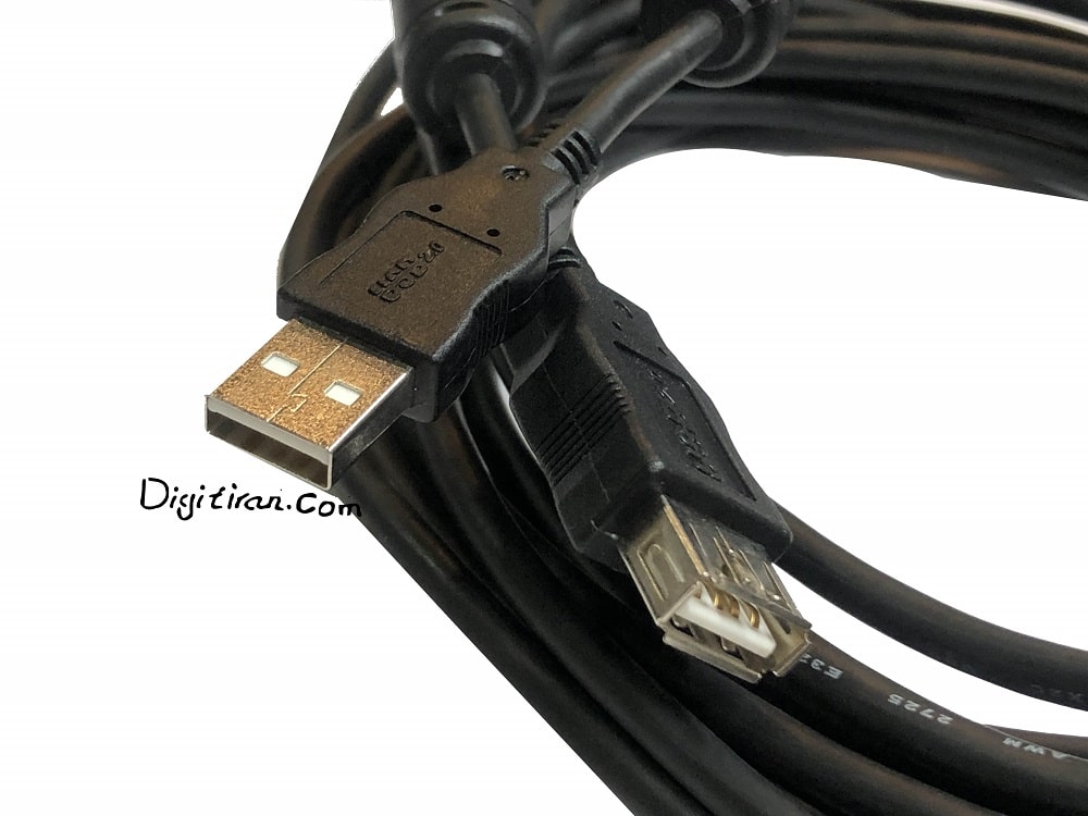 کابل افزایش طول usb 5 متری