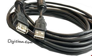 کابل افزایش طول USB 2.0 AM-AF به طول 3 متر امگا | کابل USB 2.0 AM/AF 3M OMEGA
