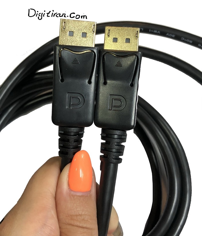 کابل تصویر Display برند امگا کیفیت ۴K به طول 3متر