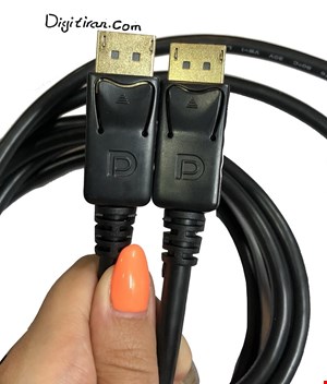 کابل دو سر دیسپلی پورت امگا 1.5 متری | کابل Display Port Cable 1.5m Omega | کابل دیسپلی پورت یک و نیم متر