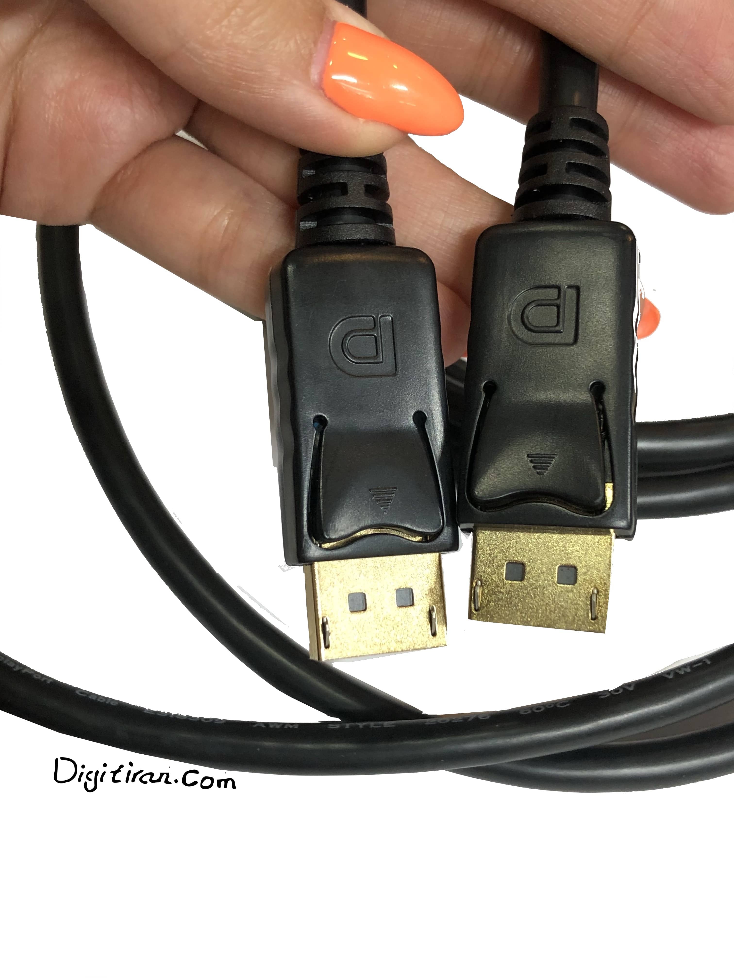  کابل تصویر DISPLAY PORT Omega 3m                  کابل دوسر دیسپلی پورت                 کابل displayport  v 1.2  سه متر                    بهترین کابل دیسپلی پورت          کابل دیسپلی پورت         کابل displayport فورکی امگا                               کابل تصویر displayport omega                  کابل تصویر امگا                         بهترین کابل displayport 4k امگا  