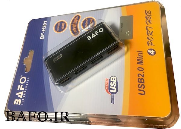 هاب چهار پورت یواس بی 301 بافو                    هاب 4 پورت بافو                       هاب چهارپورت USB برند بافو                       نمایندگی کابل بافو               محصولات بافو  