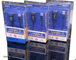 کابل افزایش طول USB3.0 اکتیو ۵ متری بافو | کابل افزایش طول USB3.0 اکتیو ۵ متری بافو کابل| کابل BF-3003