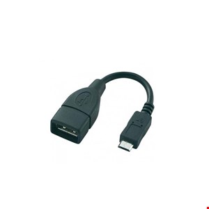 کابل تبدیل USB2.0 AF به Micro OTG بافو 10 سانتی متر | کابل USB 2.0 AF TO MICRO OTG 0.1M BAFO