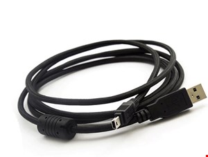 کابل MINI USB مخصوص اسکنر متراژ 3 متر | کابل تبدیل ۵ پین به usb بافو 3M