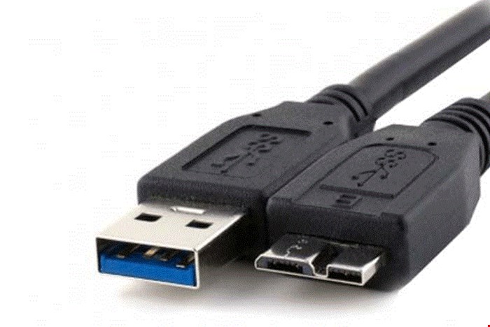 کابل تبدیل USB3.0 Gold Blister به Micro   بافو 0.75 متر | کابل  USB3.0 AM to Micro 0.75M Gold Blister