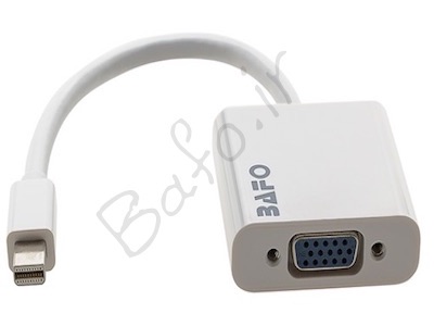   کابل مینی دیسپلی به vga بافو                        بهترین کابل mini display به vga بافو                           نمایندگی محصولات بافو                   کابل mini display to vga بافو               مبدل MINI DISPLAY به VGA بافو            