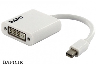  مبدل MINI DISPLAY TO DVI BAFO مدل BF-2613          قیمت تبدیل دیسپلی پورت به دی وی ای بافو                       بهترین تبدیل دیسپلی پورت به دی وی ای                              تبدیل Mini display به dvi بافو 