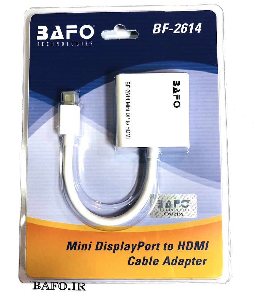  مبدل minidisplayport to HDMI بافو           قیمت تبدیل مینی دیسپلی به اچ دی ام ای بافو                          تبدیل minidisplayport به اچ دی ام ای بافو                              محصولات بافو         نمایندگی کابل بافو                تبدیل مینی دیسپلی پورت به HDMI بافو