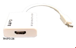 تبدیل  مینی دیسپلی پورت به اچ دی ام ای بافو  MINI DisplayPort to HDMI BF-2614 BAFO