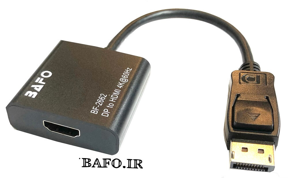  تبدیل Display Port به HDMI بافو مدل BF-2662        قیمت تبدیل دیسپلی به HDMI بافو مدل BF-2662 با کیفیت 4K               بهترین مبدل دیسپلی پورت به اچ دی ام ای           تبدیل دیسپلی به HDMI بافو مدل BF-2662        نمایندگی بافو       محصولات بافو                        تبدیل دیسپلی پورت به اچ دی ام ای بافو