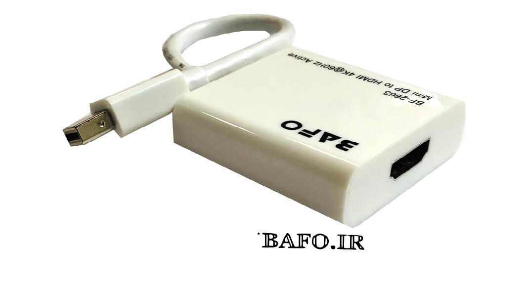  مبدل Bafo BF-2663 Active MINI DP to HDMI  