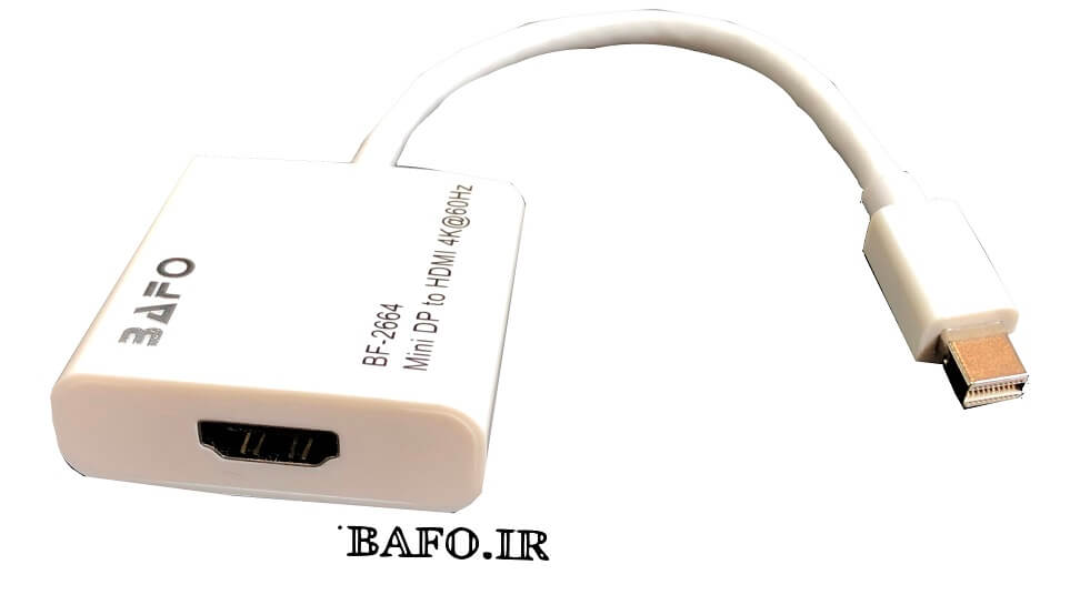 تبدیل Mini DisplayPort به HDMI با رزولوشن 4K×2K بافو BF-2664
