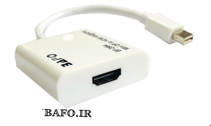 تبدیل مینی دیسپلی به اچ دی ام ای بافو |  MINI DISPLAYPORT TO HDMI BF-2664 BAFO