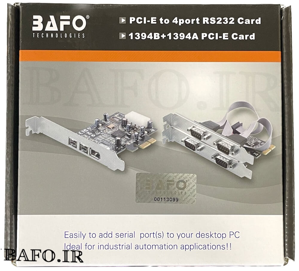 قیمت کارت سریال PCI EXPRESS RS232
