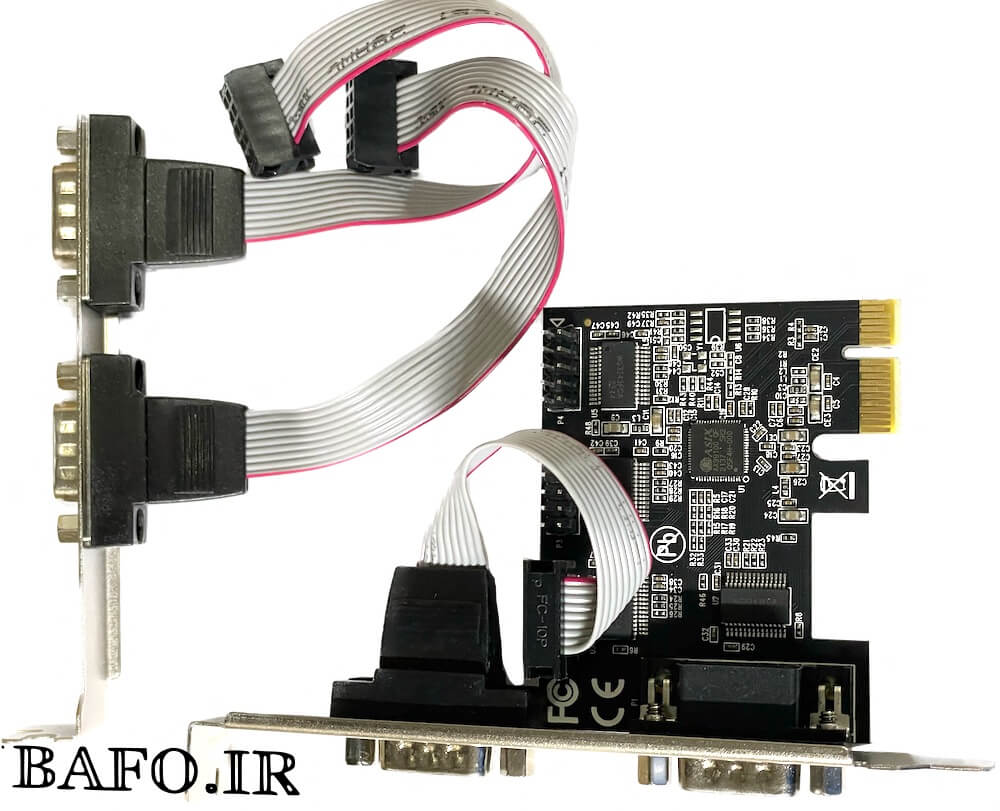  بهترین  کارت سریال                 کارت کام       کارت سریال PCI-E rs232 دو پورت       قیمت کارت اکسپرس PCIE-BF804   