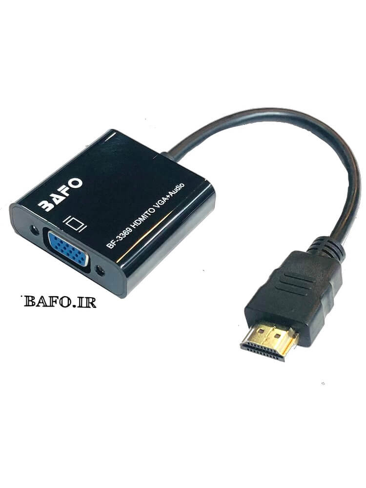 قیمت مبدل HDMI به VGA بافو مدل BF-3369