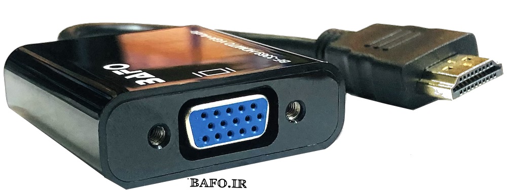 مبدل بافو HDMI To VGA With Audio BF-3369