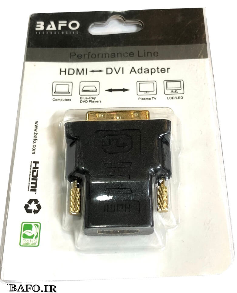  تبدیل dvi to HDMI بافو               مبدل اچ دی ام ای به dvi بافو                   تبدیل HDMI به دی وی ای بافو                     محصولات بافو                نمایندگی محصولات بافو               مبدل dvi to hdmi   