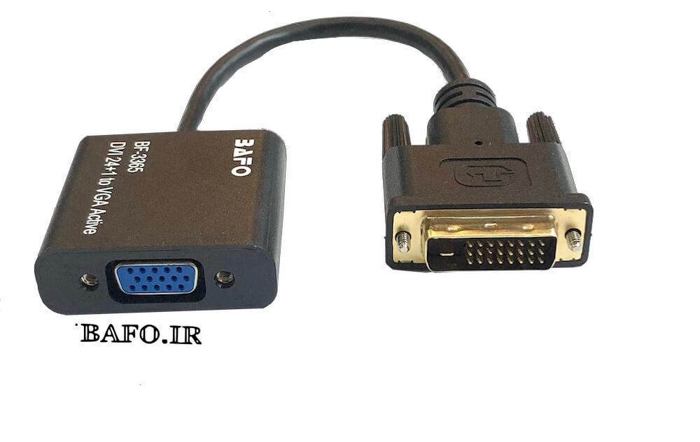   قیمت تبدیل DVI-D 24+1 به VGA (اکتیو) بافو BF-3365         محصولات بافو          نمایندگی بافو                 مبدل DVI-D 24+1 TO VGA  ACTIVE BAFO                   تبدیل دی وی ای به وی جی ای اکتیو بافو 
