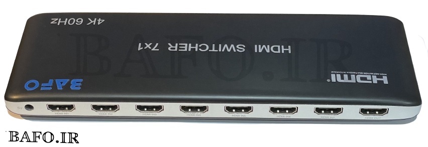  سوئیچ اچ دی ام آی ورژن ۲ کنترل دار ۷ پورت            قیمت سوییچ HDMI ورژن 2 کنترل دار بافو           سوئیج هفت پورت HDMI ورژن دو بافو              نمایندگی بافو              محصولات بافو                 سوئیچ 7پورت اچ دی ام ای بافو