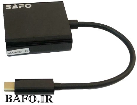  کابل تبدیل Type-C به VGA برند بافو                       کابل Type-C To VGA Bafo BF-2634            قیمت مبدل تایپ سی به VGA بافو          تبدیل TYPE-C به VGA بافو    قیمت تایپ سی به وی جی ای بافو            مبدل تایپ سی به vga بافو                          تبدیل type-c to vga bafo 