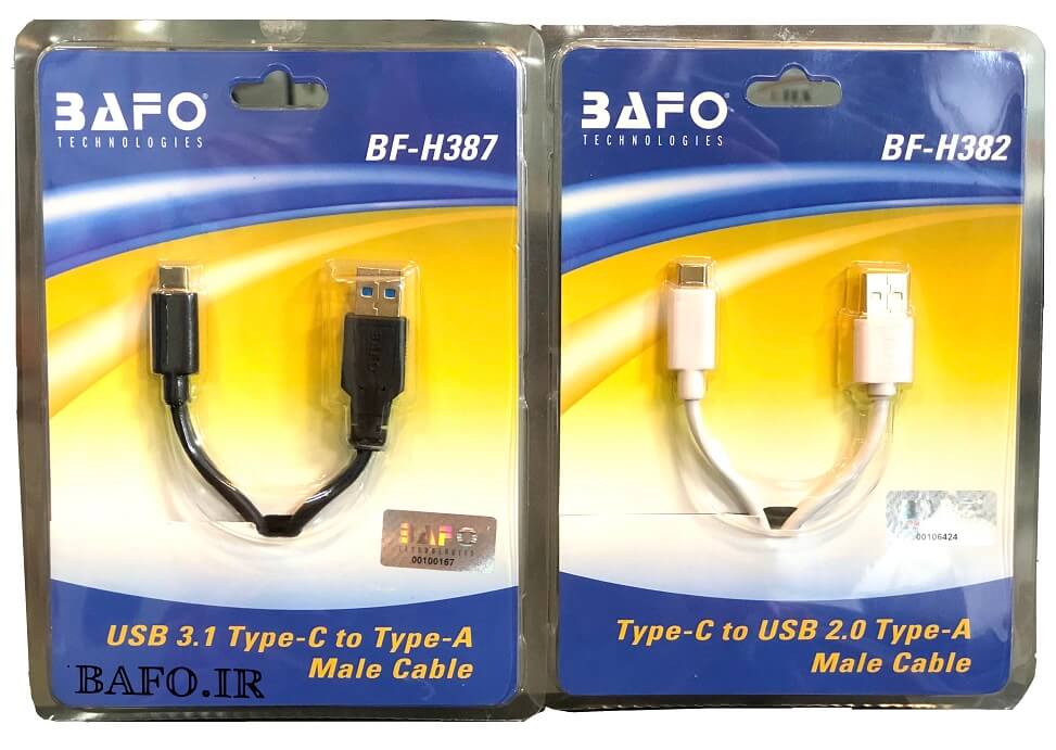 مبدل تایپ سی به یو اس بی 2 بافو مدل BF-382