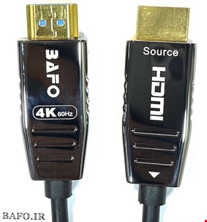 کابل HDMI 70M Ver2.0 4K 60Hz | کابل HDMI 2.0 Real 4K Active Optical Cable | کابل HDMI AOC 70M BAFO | کابل اچ دی ام آی 70 متر اپتیکال بافو