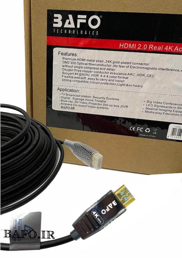 کابل  اچ  دی  ام ای ورژن 2  اکتیو 170 متر بافو
