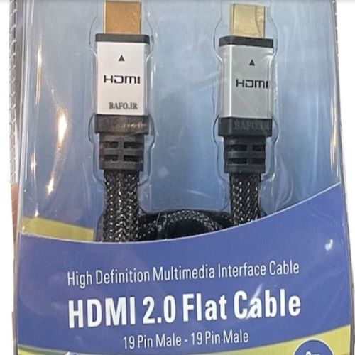   قیمت کابل HDMI ورژن ۲ فلت بافو 2 متر                              فروش کابل اچ دی ام آی 2M فلت Bafo                    کابل اچ دی ام ای فلت              کابل HDMI فلت            قیمت کابل HDMI فلت   