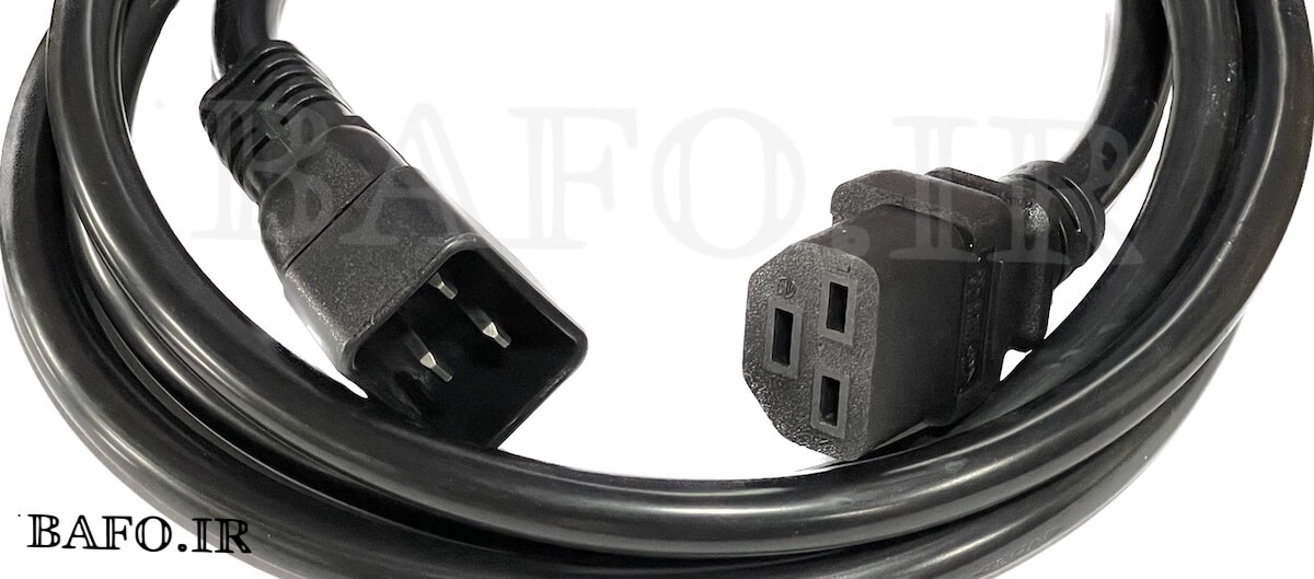 کابل بک تو بک C20-C21 بافو به طول 1متر
