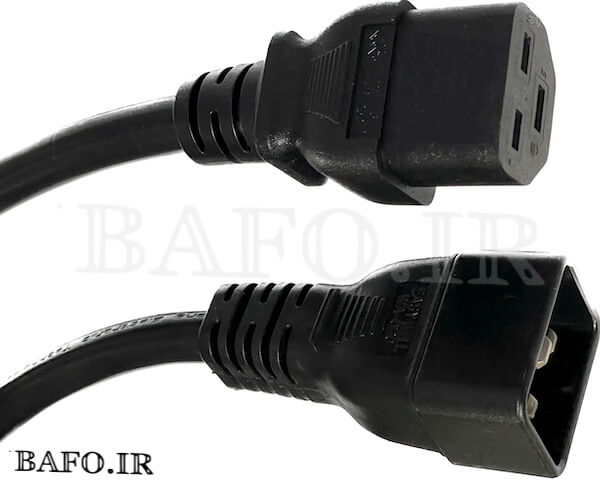 قیمت کابل بک تو بک 1متری c20به 21 بافو