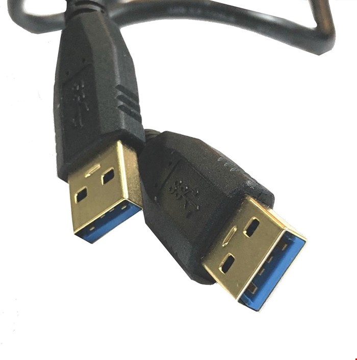 کابل دو سر نری USB (لینک) 1 متری بافو | BAFO USB 3.0 A Male To B Male Cable 1m