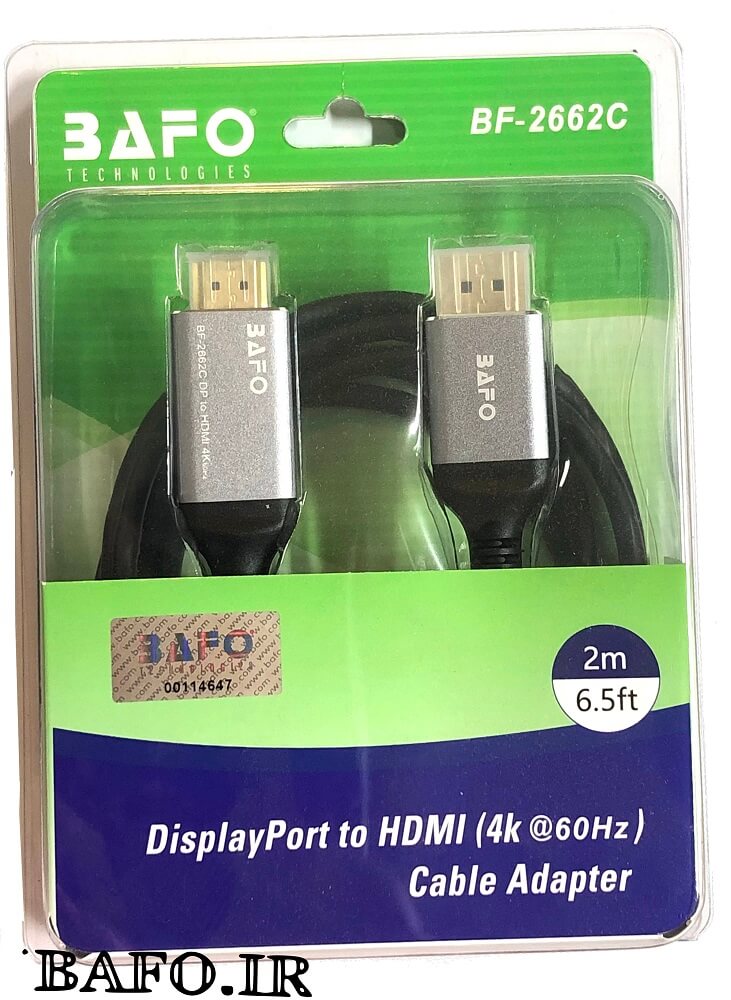 مبدل دیسپلی پورت به hdmi بافو 