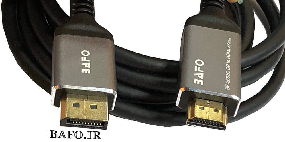 تبدیل DisplayPort به HDMI با رزولوشن 8K بافو BF-2682C